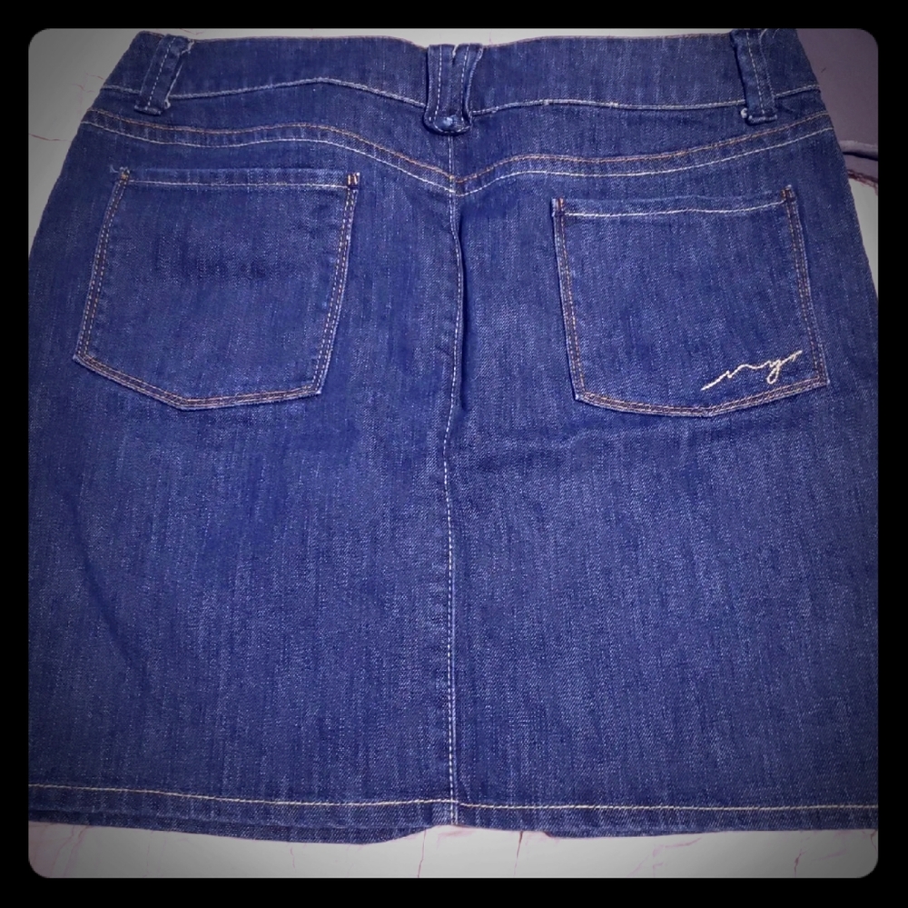 NY&Co 14 denim pencil skirt nwot